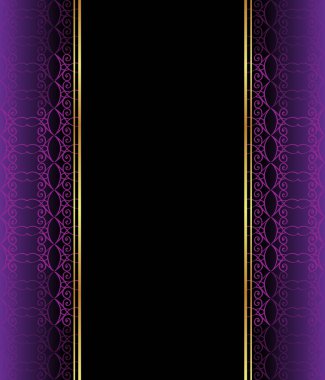 Altın gibi dekorasyonu ve yeri olan zarif, dikişsiz duvar kâğıdı..