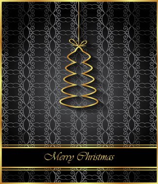 2018 merry Christmas arka plan.