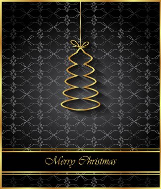 2018 merry Christmas arka plan.