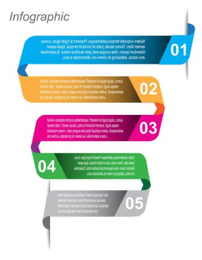 Infographic tasarım şablonu