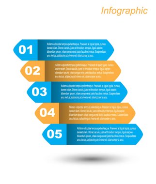 Infographic tasarım şablonu