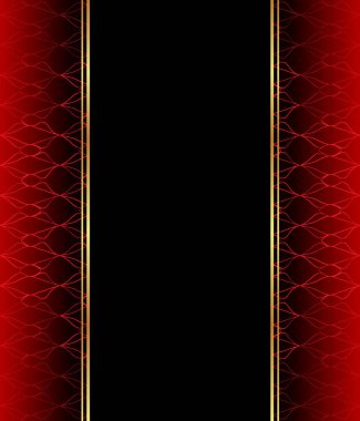 Altın ince dekorasyon ve metin için yer ile zarif sorunsuz duvar kağıdı. Düzen klasik davet, illüstrasyon veya kartları için alan ile.