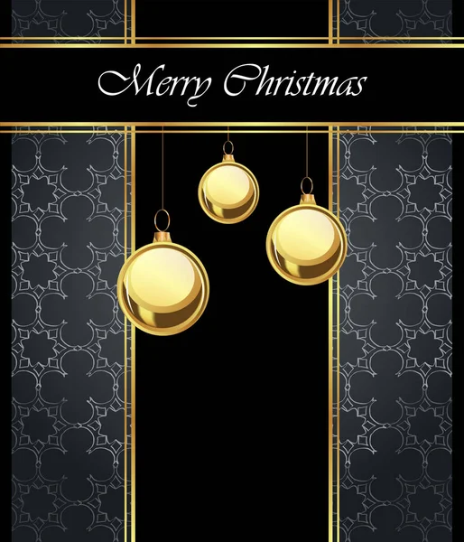 Frohe Weihnachten 2018 Hintergrund Für Ihre Einladungen Festliche Poster Grußkarten — Stockvektor