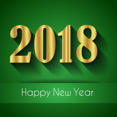 Davetiyeler, Festival afişleri, tebrik kartları için 2018 mutlu yeni yıl arka plan.