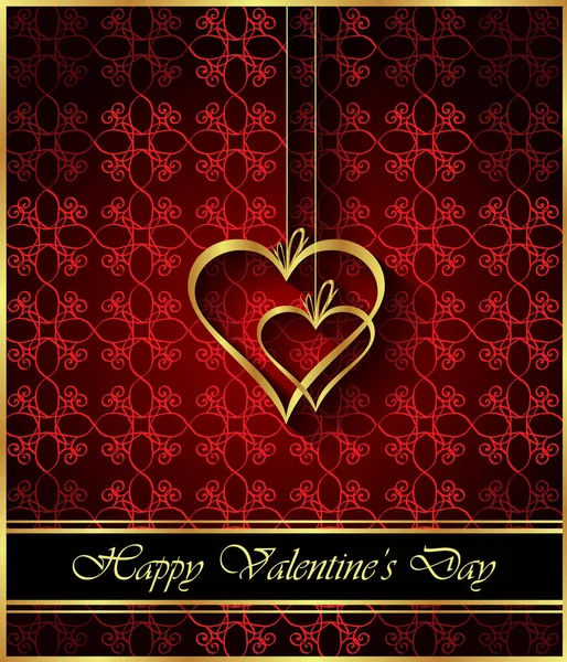 Днем Святого Валентина Фон Ваших Запрошень Святкових Плакатів Вітальних Листівок — стоковий вектор
