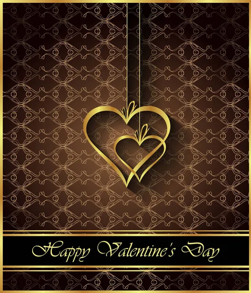 Happy Valentines Day Achtergrond Voor Uitnodigingen Feestelijke Posters Wenskaarten — Stockvector