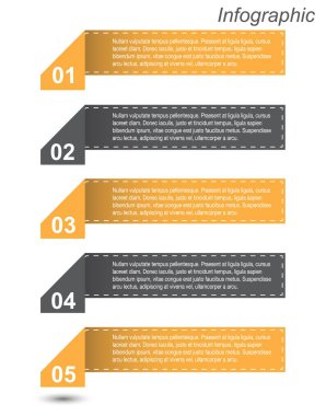 Bilgi-grafik tasarım şablonu. 