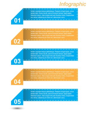 Bilgi-grafik tasarım şablonu. 