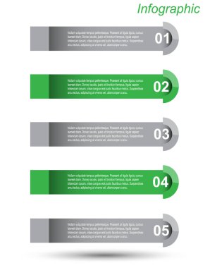 Bilgi-grafik tasarım şablonu.