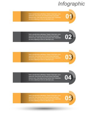 Bilgi-grafik tasarım şablonu.
