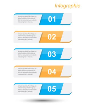 Bilgi-grafik tasarım şablonu. 