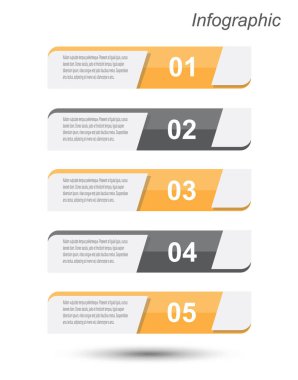 Bilgi-grafik tasarım şablonu. 