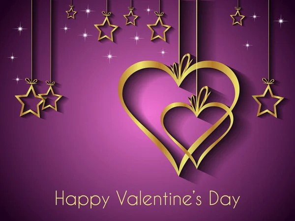 Feliz Día San Valentín Fondo Para Sus Invitaciones Carteles Festivos — Archivo Imágenes Vectoriales