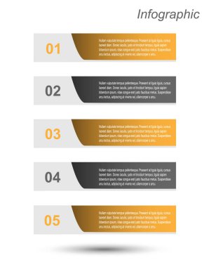 Bilgi-grafik tasarım şablonu.