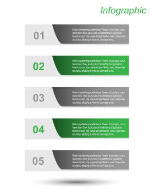 Bilgi-grafik tasarım şablonu.