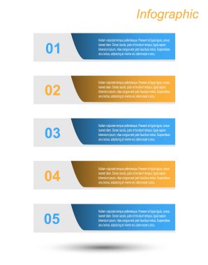 Bilgi-grafik tasarım şablonu.