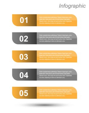 Bilgi-grafik tasarım şablonu.