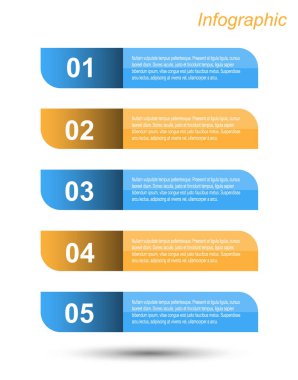 Bilgi-grafik tasarım şablonu.