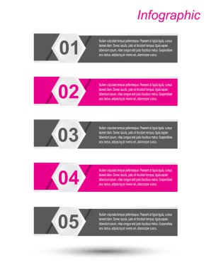 Bilgi-grafik tasarım şablonu.