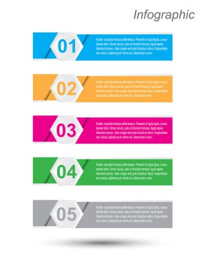 Bilgi-grafik tasarım şablonu.