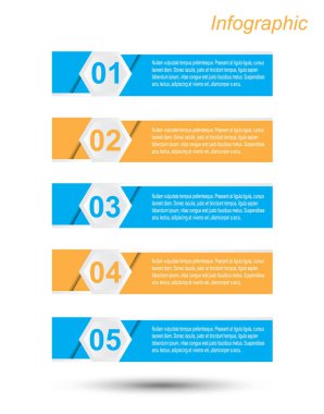 Bilgi-grafik tasarım şablonu.