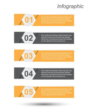 Bilgi-grafik tasarım şablonu.