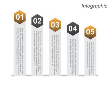 Bilgi-grafik tasarım şablonu