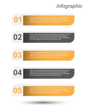 Bilgi-grafik tasarım şablonu. 
