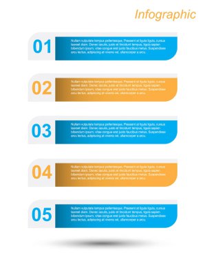 Bilgi-grafik tasarım şablonu. 
