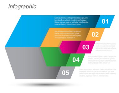Bilgi-grafik tasarım şablonu