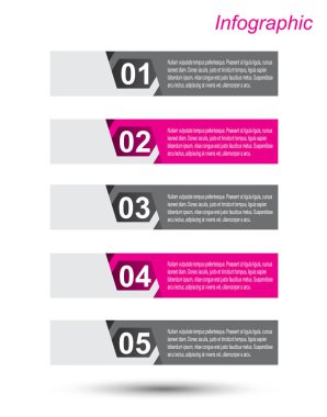 Bilgi-grafik tasarım şablonu.