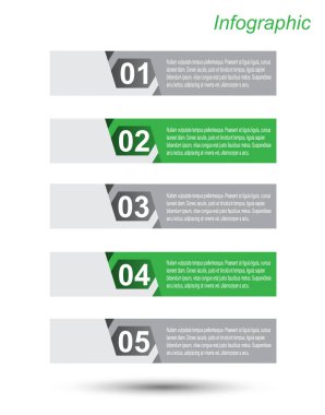 Bilgi-grafik tasarım şablonu.