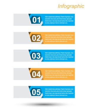 Bilgi-grafik tasarım şablonu.