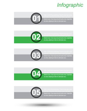 Bilgi-grafik tasarım şablonu.