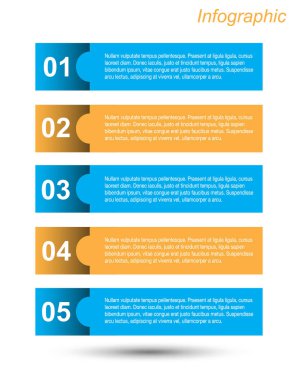 Bilgi grafiği şablon tasarımı