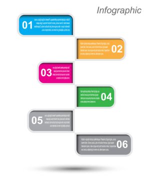 Bilgi-grafik tasarım şablonu