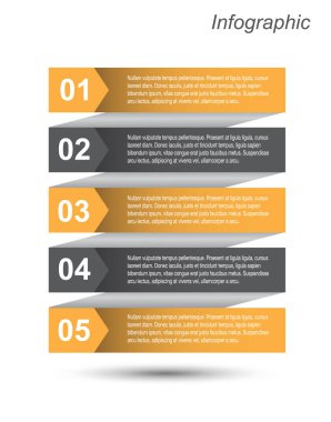 Bilgi-grafik tasarım şablonu. 