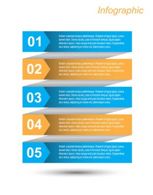 Bilgi-grafik tasarım şablonu. 