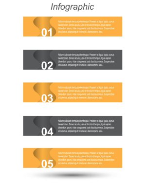 Bilgi-grafik tasarım şablonu. 