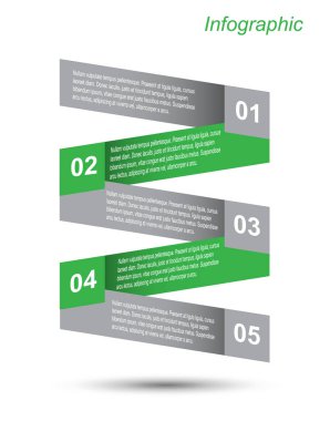 Bilgi-grafik tasarım şablonu.