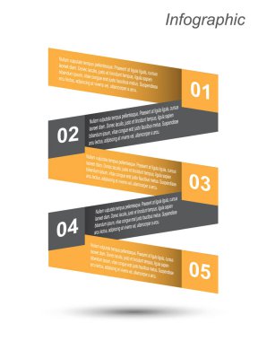 Bilgi-grafik tasarım şablonu.