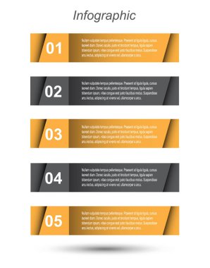 Bilgi-grafik tasarım şablonu.