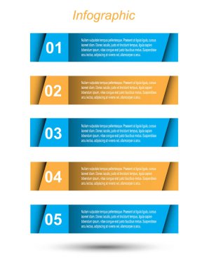 Bilgi-grafik tasarım şablonu.