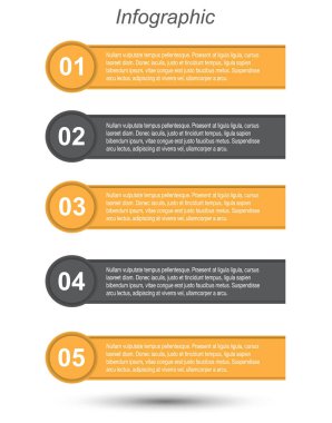 Bilgi-grafik tasarım şablonu. 