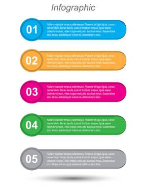 Bilgi-grafik tasarım şablonu.