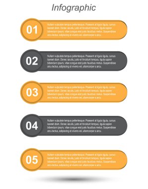 Bilgi-grafik tasarım şablonu.