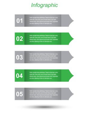 Bilgi-grafik tasarım şablonu. 