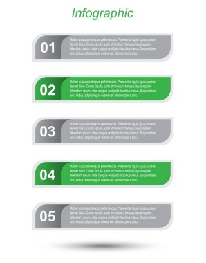 Bilgi-grafik tasarım şablonu.