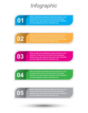 Bilgi-grafik tasarım şablonu.