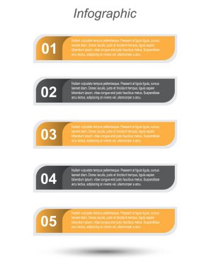 Bilgi-grafik tasarım şablonu.